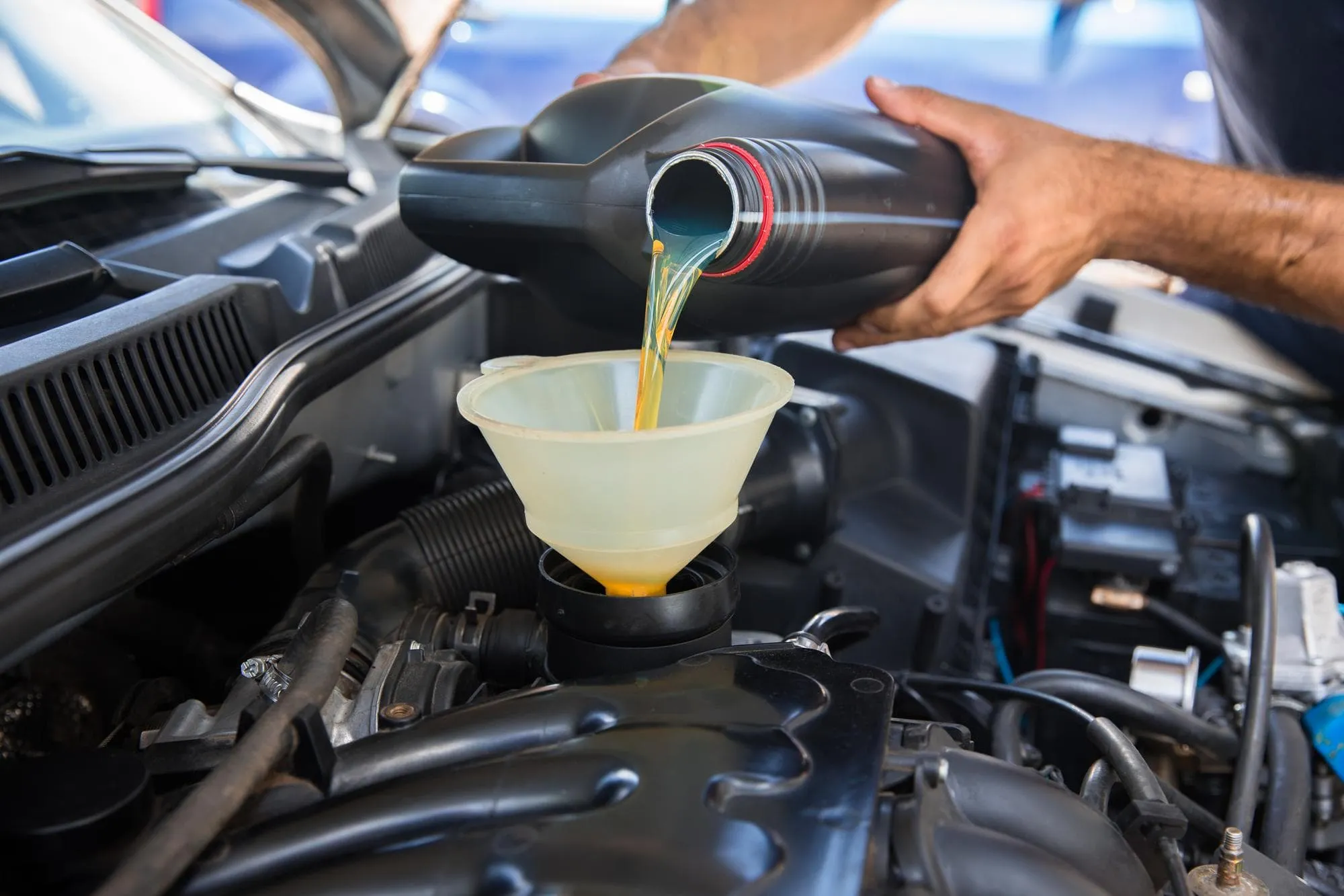 Oil Changes & Fluid Service